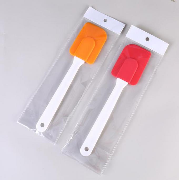 FDA Silicone spatula sets with plastic handle custom patone color available