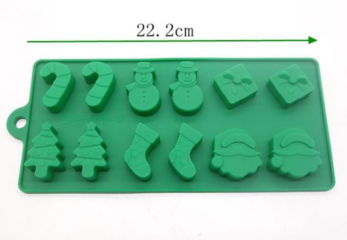 Christmas Cool Ice Cube Trays Food Safe Material Non Harmful Storage Container