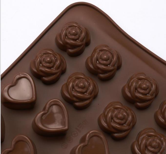 Birthday Silicone Sweet Moulds , Funny Silicone Hard Candy Molds FDA Approved