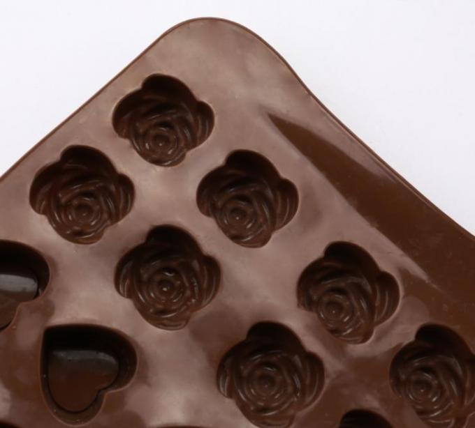 Birthday Silicone Sweet Moulds , Funny Silicone Hard Candy Molds FDA Approved