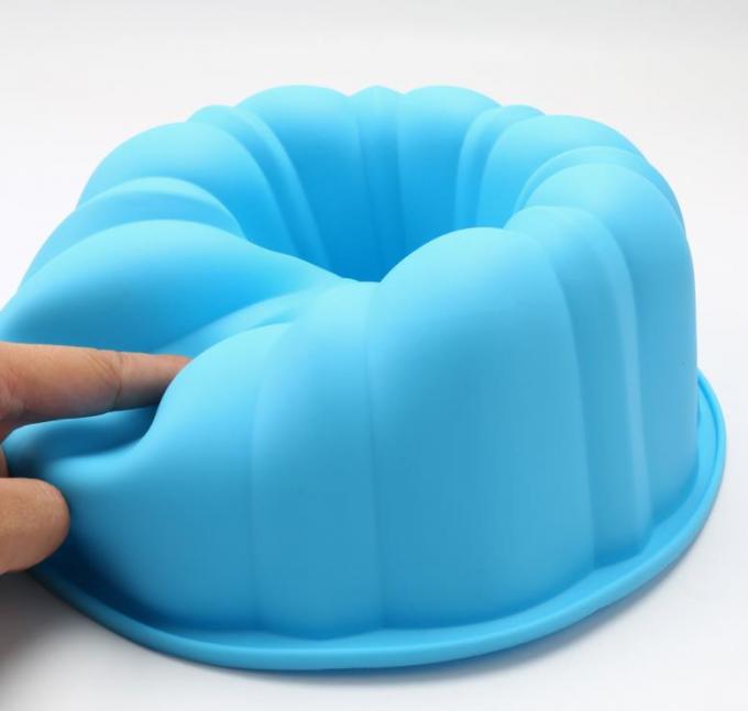 Pumpkin Silicone Cake Molds Single Cavity Non Toxic Material Cute