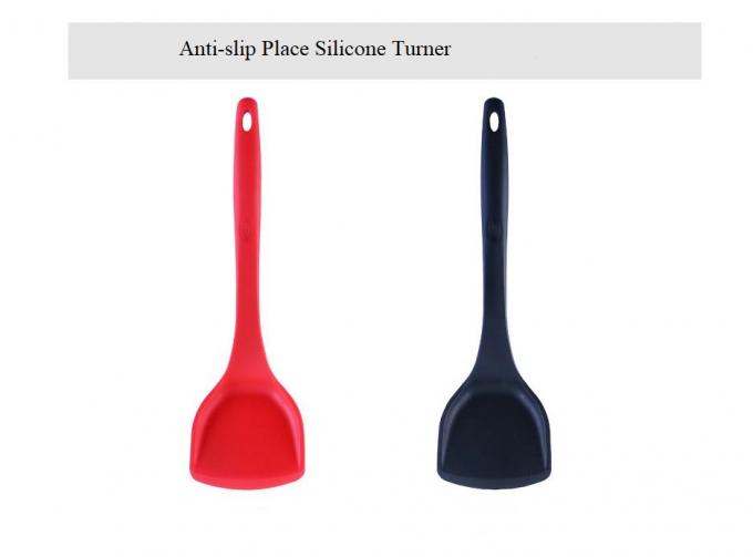 3 different styles Food Grade cooking Silicone Turner kitchen tools