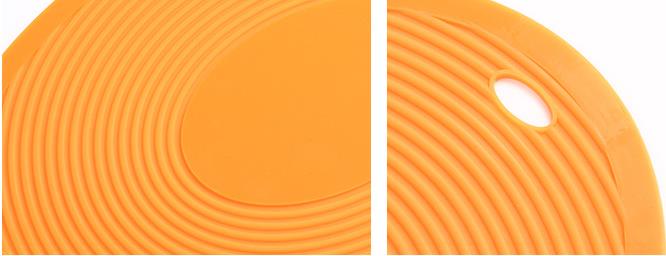 Big Size Silicone Kitchen Tools Oval Shape Home Family Applied Kid Favorable