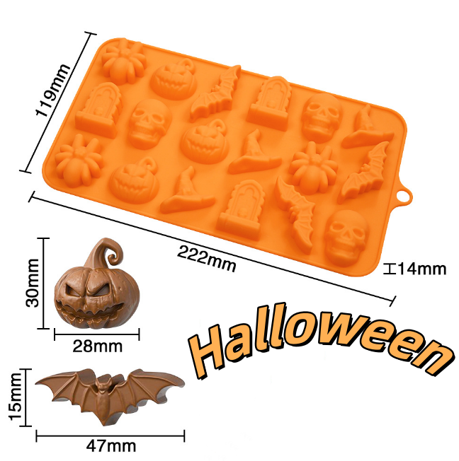 Halloween Silicone Candy Molds: Spooktacular Designs for Treats | Featured Image