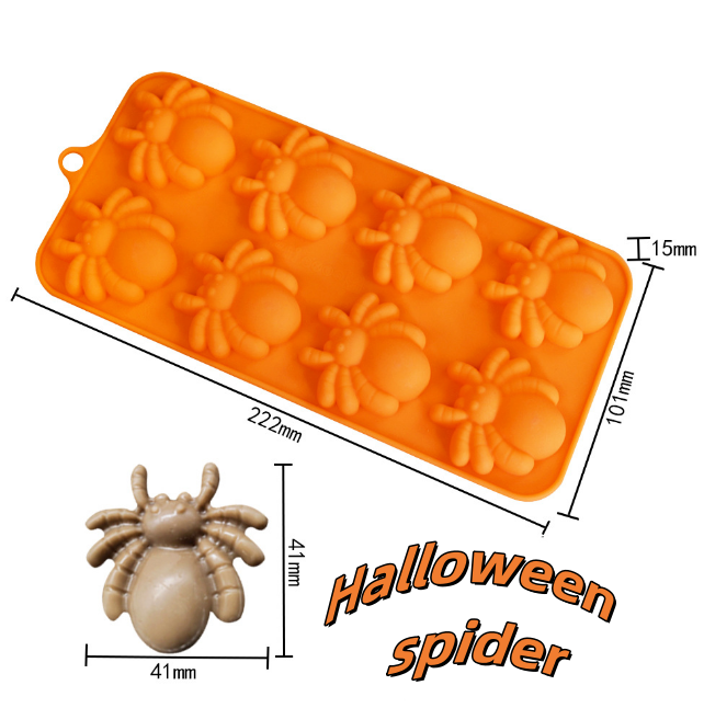 Halloween Baking Molds Spider shape candy mold | Featured Image