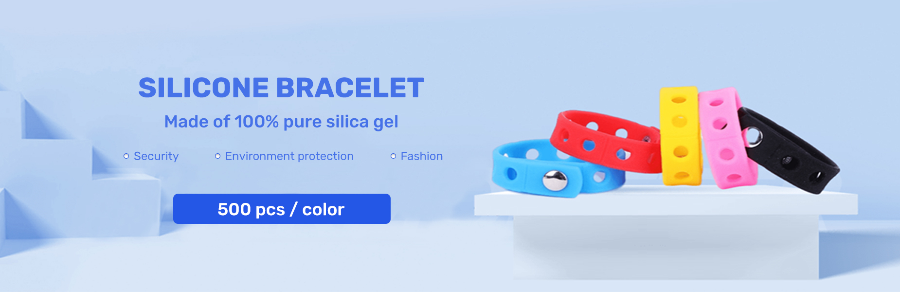 SILICONE RUBBER BRACELETS