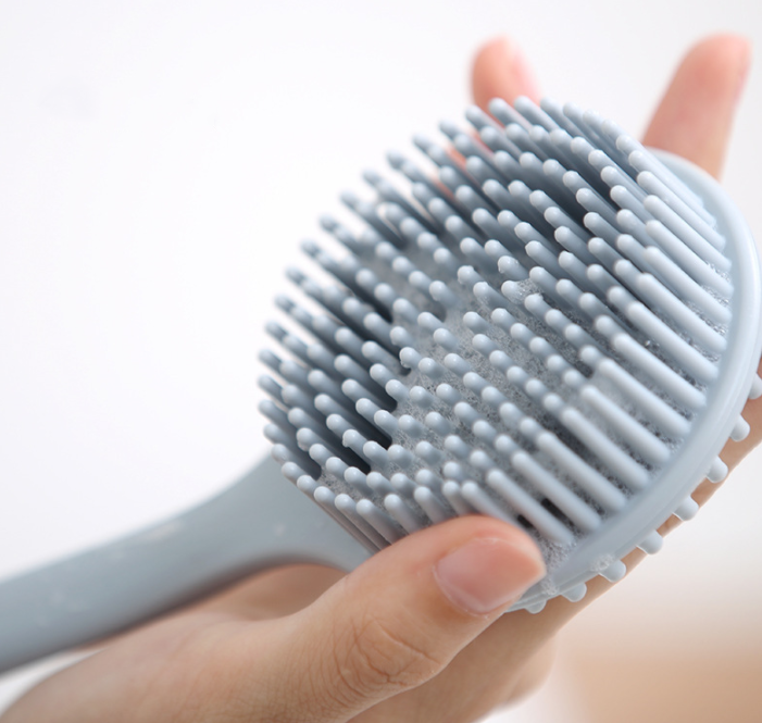 Amazon Hot Sell New Silicone Soft Bath Skin brush silicone Body scrubber | Featured Image